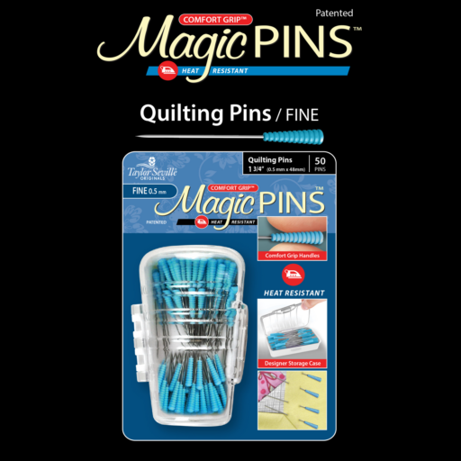 MAGIC PINS QUILTING FINE 50 PCS