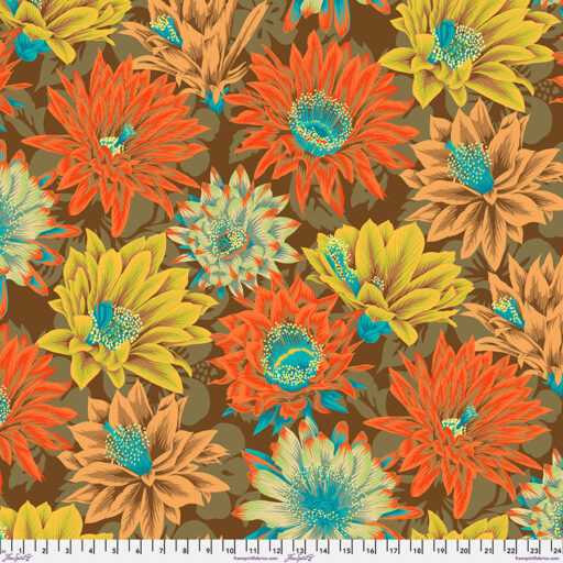 Cactus Flower - PWPJ096.BROWN