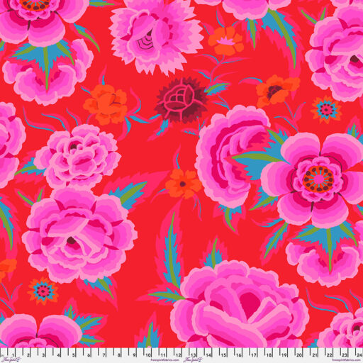Embroidered Shawl - PWGP106.MAGENTA