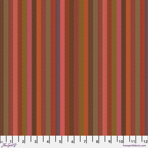 Woven Narrow Stripes - WSGP002.TOMATO