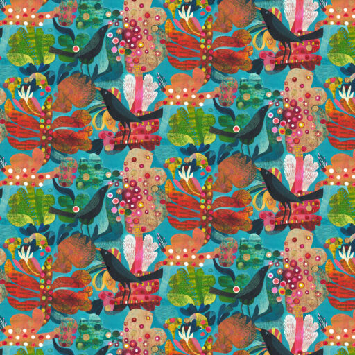 Aloe - Teal - PWES037.TEAL