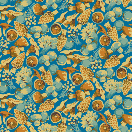 Mushroom Mix - Blue - PWMN076.BLUE