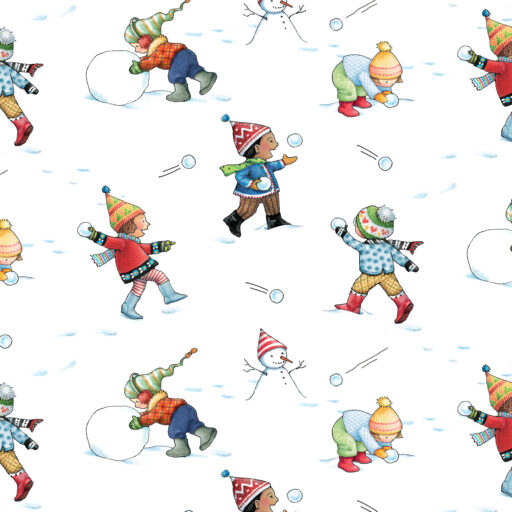 Snowball Fight - PWMY034.WHITE