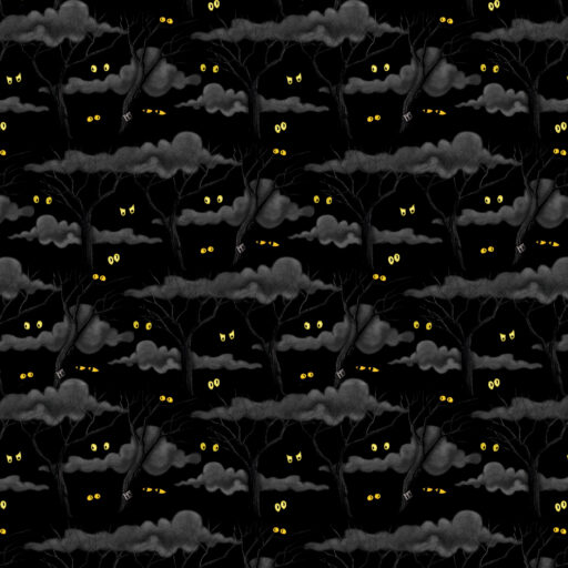 Eerie Night Forest - PWMY049.BLACK