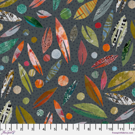 Leaves - Gray - PWCY023.GRAY