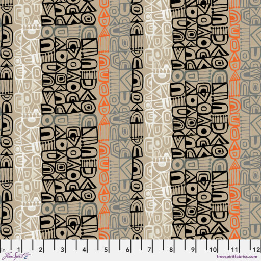 Geo Stripe - Taupe - PWCY024.TAUPE