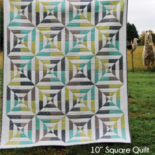 GE. LEXIE 10" SQUARE PATTERN - GE-185