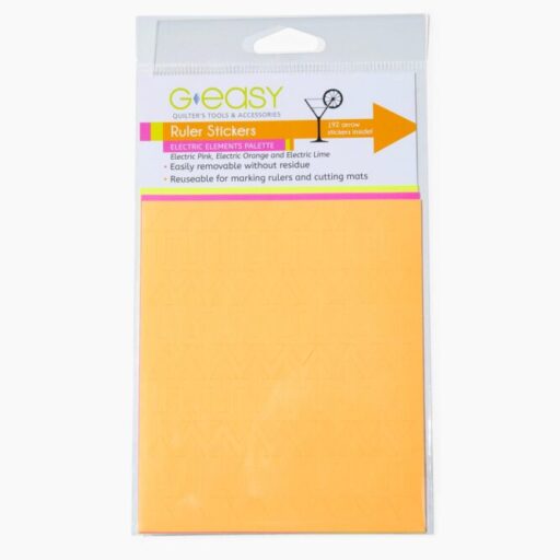 GE. RULER STICKERS ELECTRIC ELEMENTS PALETTE - GE-1103