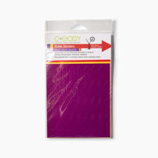 GE. RULER STICKERS FRUITY FIESTA PALETTE - GE-1101