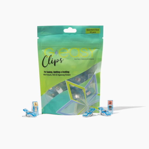 GE. ORGANIZING CLIPS SMALL 52 PCS BLUE - GE-1118