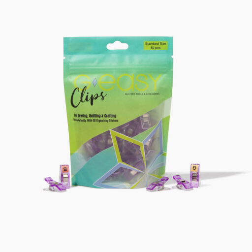 GE. ORGANIZING CLIPS SMALL 52 PCS PURPLE - GE-1117