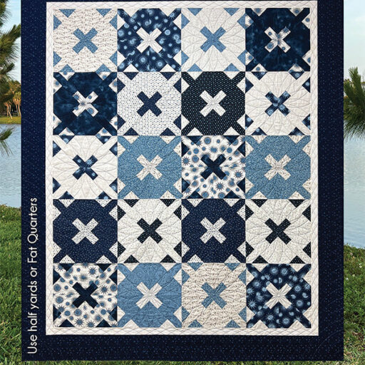 GE. ARIA ½ YARD OR FQ PATTERN - GE-239