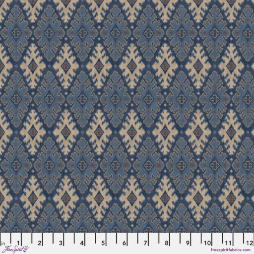 Ikat Diamond - Blue - PWLA031.BLUE