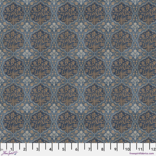 SM Tulip Medallion - Navy - PWLA033.NAVY