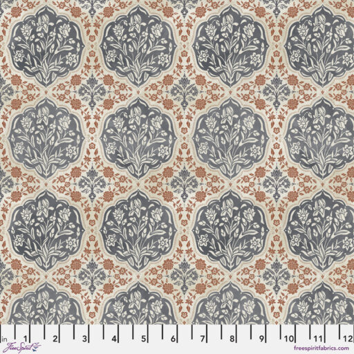 Tulip Medallion - Rust - PWLA035.RUST
