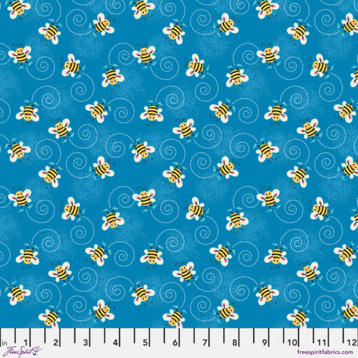 Bumblebee Toss - Blue - PWMY059.BLUE