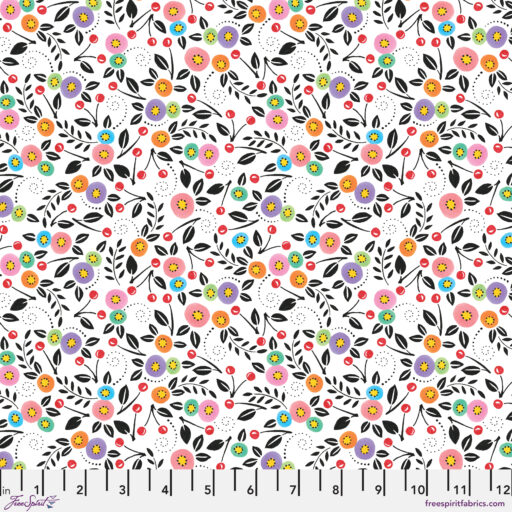 Modern Cherry Toss - White - PWMY067.WHITE
