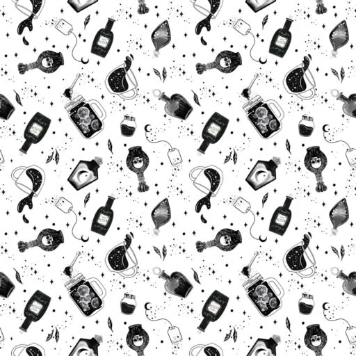 Witch Potions - White - 1158G-01