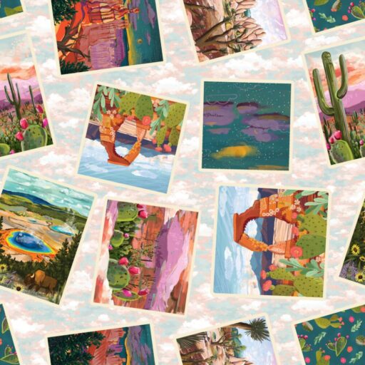 Desert Patchwork  - Multi - 1183-106