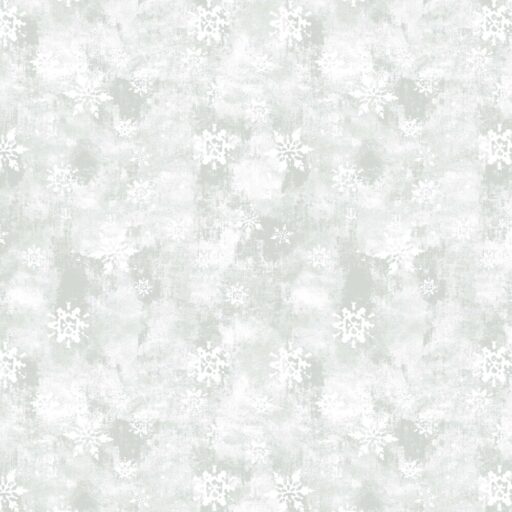 Tonal Snowflake Toss - Pearl - 1317-11
