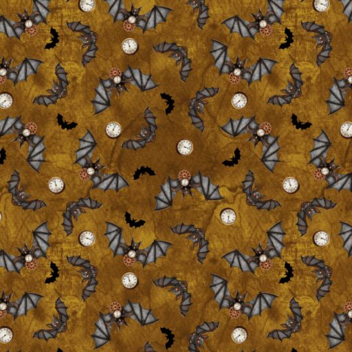 Steampunk Bats - Brass - 1405-35
