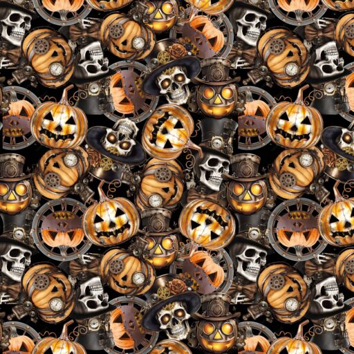 Packed Pumpkins - Black - 1408-99