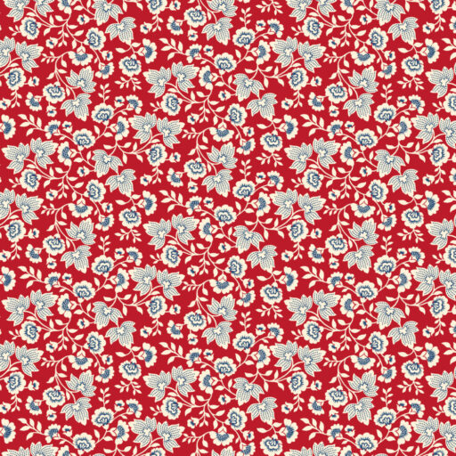 Jacobean Vine - Red - 1486-88