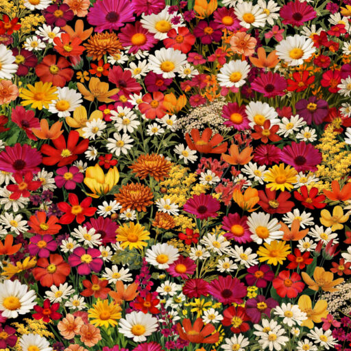 Wildflowers - Black Multi - 1590-99