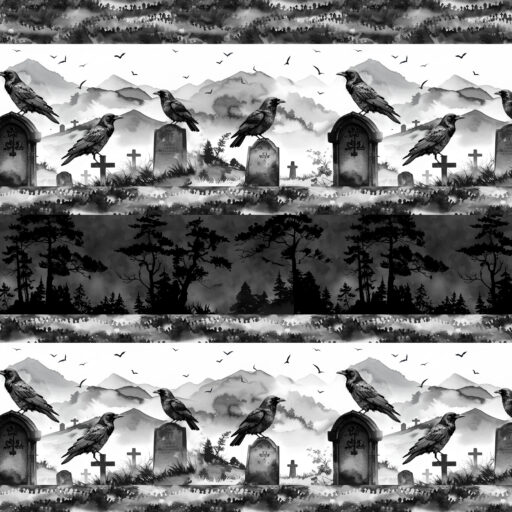 Border - Black and white - 1644-96