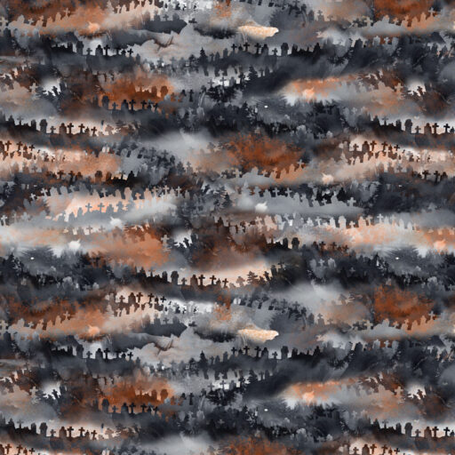 Graveyard Texture - Grey /Orange - 1648-96