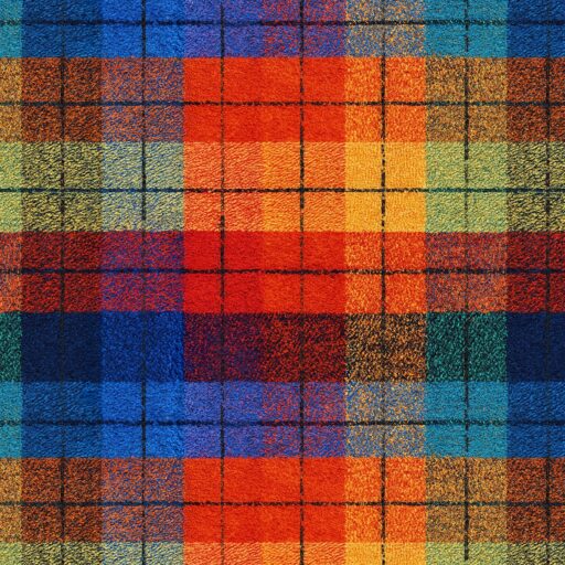 Plaid Shirt Texture - Rainbow - 1784-108