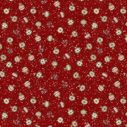 Painted Ornaments - Scarlet - 1792F-85