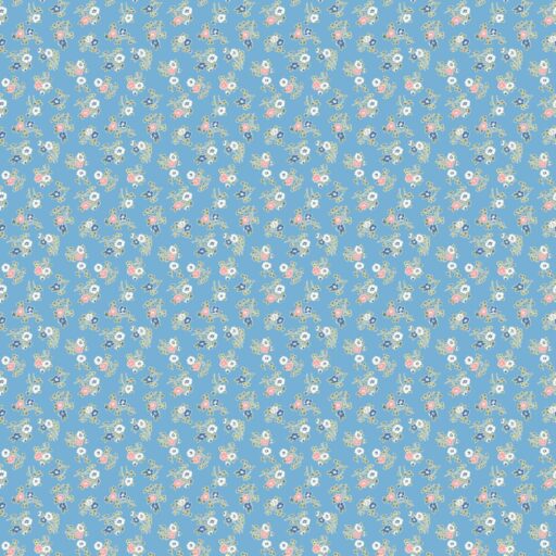 Ditsy Floral - Powder Blue - 1849-11