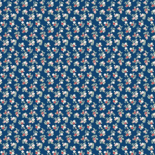 Ditsy Floral - Cyan - 1849-77