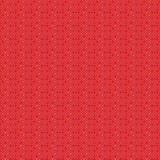 Polka Dots - Cherry Red - 1852-88