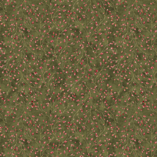 Berry Sprigs - Moss - 2204-62