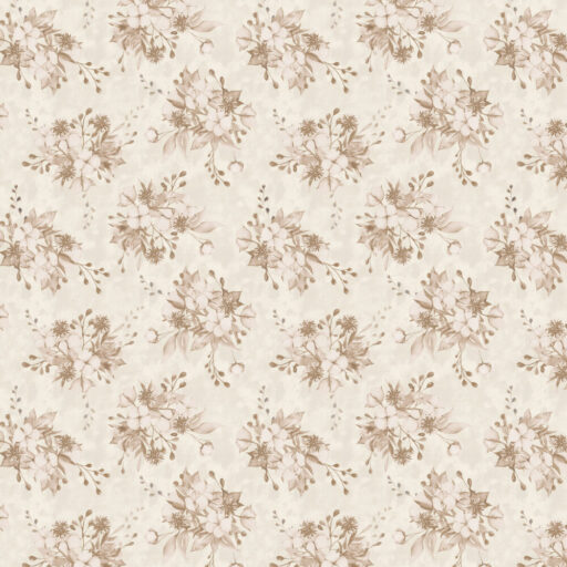 Floral Tonal - Sepia - 2205-34