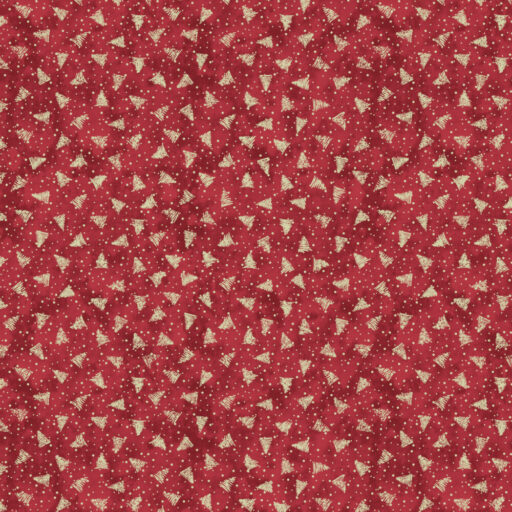 Tiny Tree Scribble - Scarlet - 2207-85