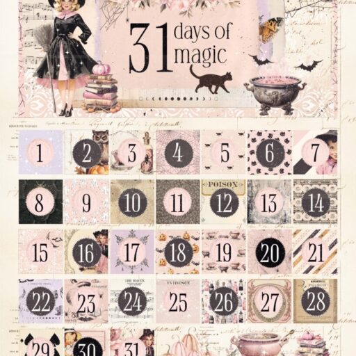 Calendar Panel - Peach - 2352PH-33