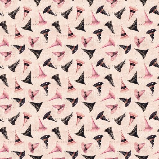 Witch Hats - Pink - 2363-22