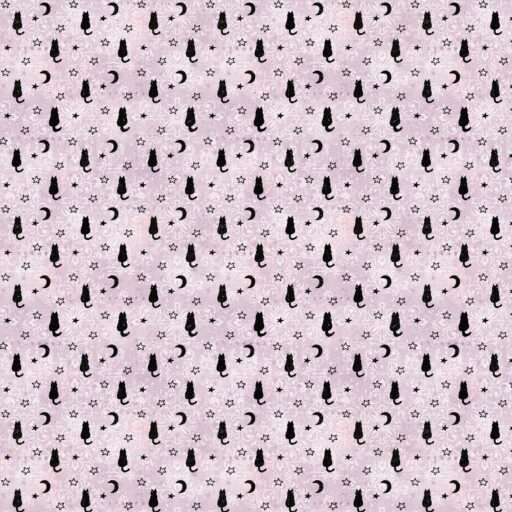 Starry Cats - Violet - 2366-51
