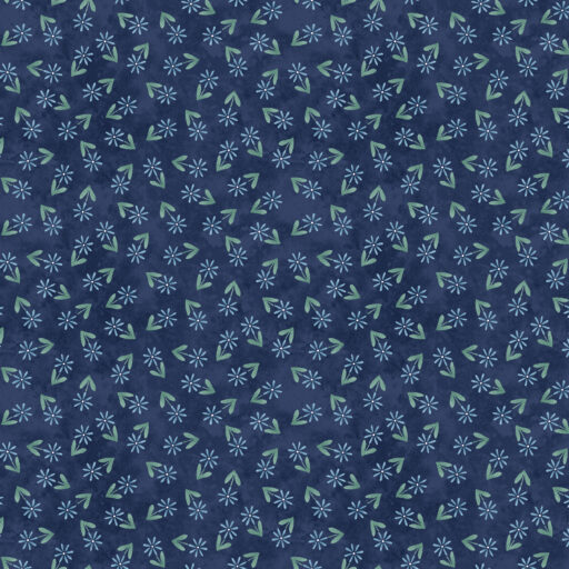 Ditsy Daisy - Indigo - 3100-77