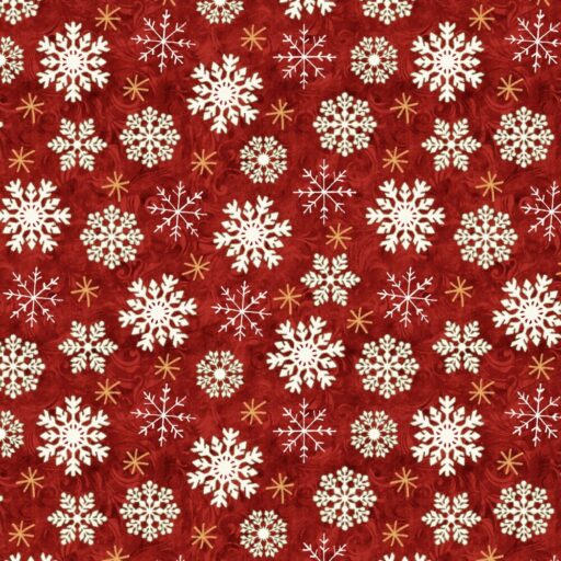 Snowflake Toss - Red - 3277-82