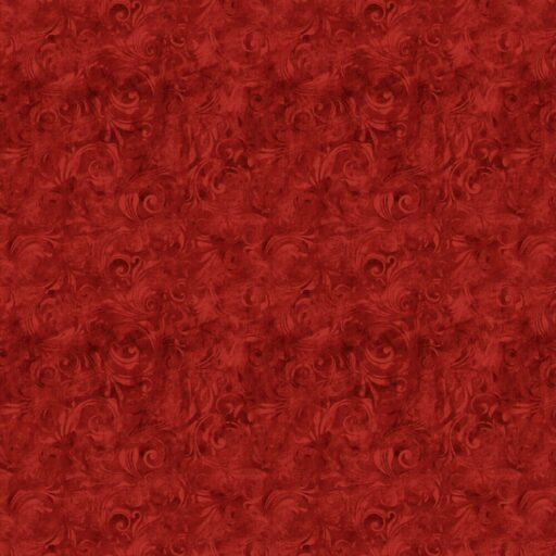 Textured Scroll - Red - 3281-82