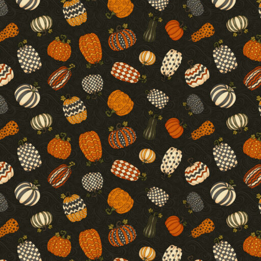 Pumpkins - Black - 5566F-99