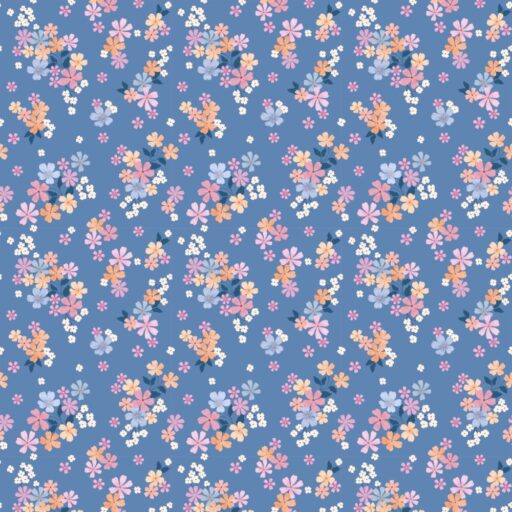 Sweetest Blooms - Periwinkle - 5861-77