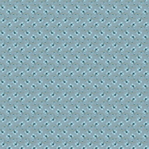 Floral Frost - Blue - 5869-69