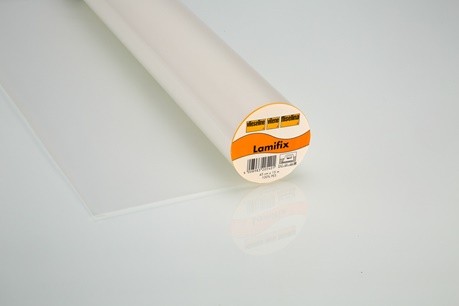 41.312 Lamifix blank transparent, fikserdar strygefolie 15 meter pr. rulle