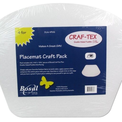 67.PM6 Bosal placemat circular table craf-tex plus double sided fusible