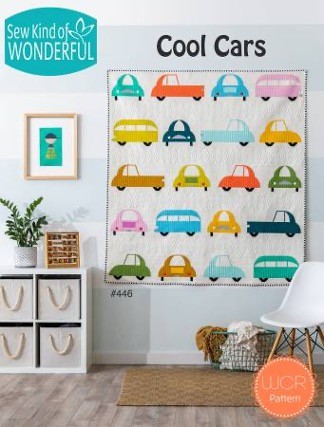 SKW446 - Cool Cars Pattern - 1 pcs.